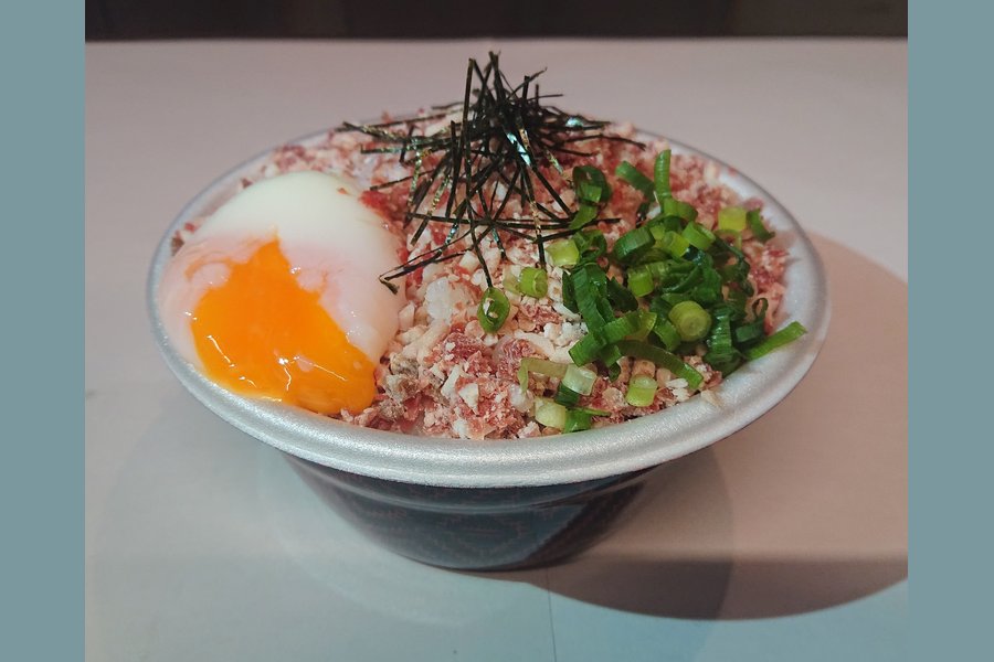 数量限定！温泉玉子のせ牛とろ丼（大盛り）