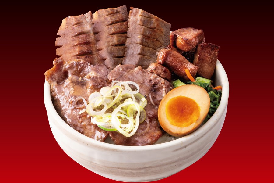 牛たん極三種丼