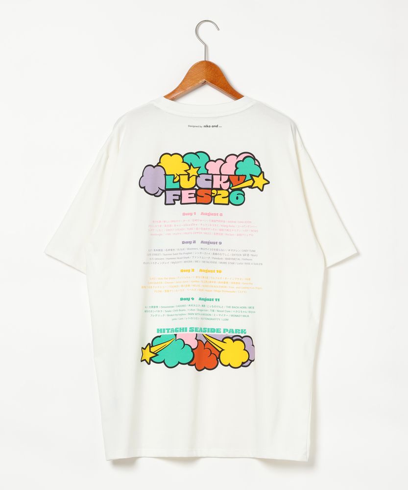 会場限定カラー】【LuckyFes'26】プリントTEE / アーティストT
