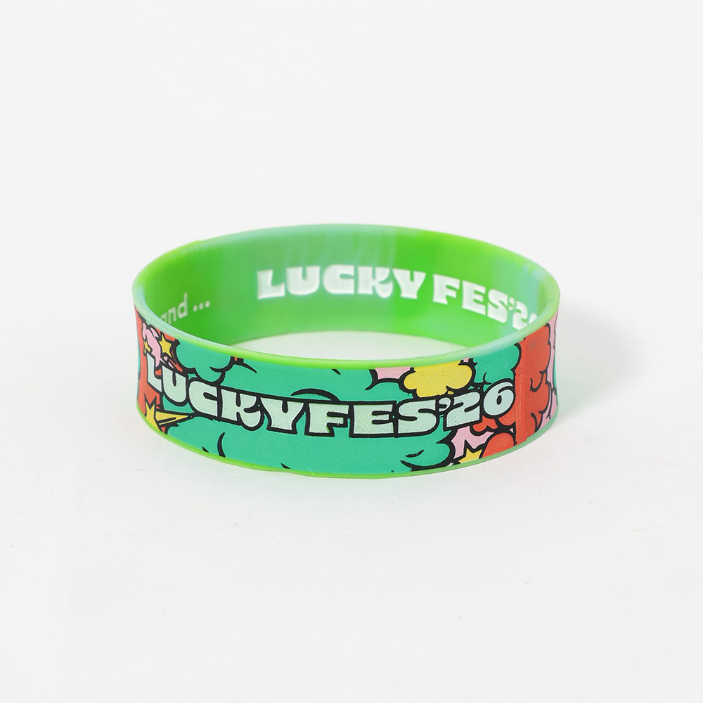 ラババン　フェス　ライブ　セット　ラバーバンド LuckyFes'26】ラバーバンド / グリーン | Luckyfes'26