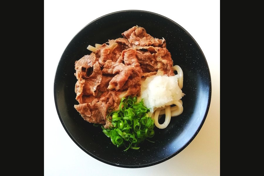 黒毛和牛おろしぶっかけうどん