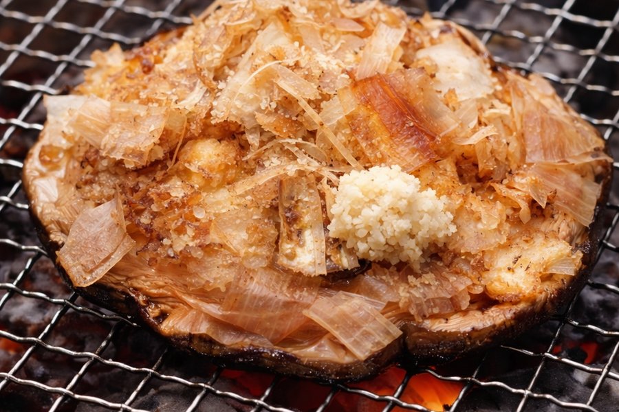 北海道山わさび醤油しいたけ焼き