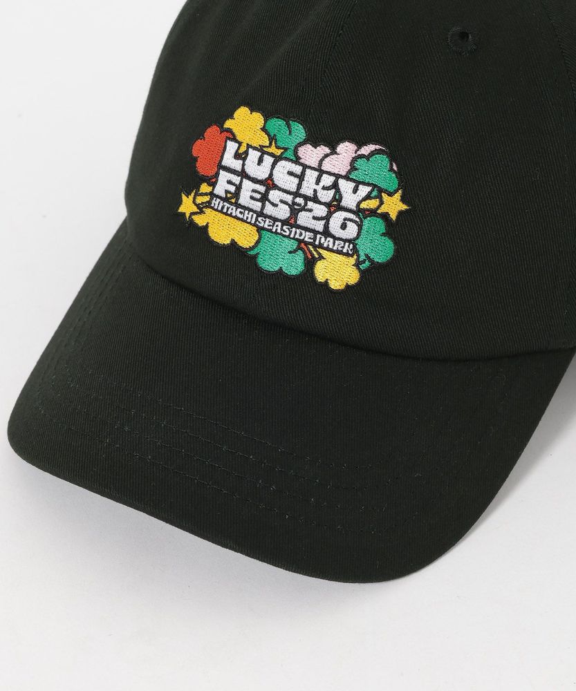 RFロゴ刺繍キャップ 12個セット LuckyFes'26】ロゴ刺繍キャップ / ブラック | Luckyfes'26