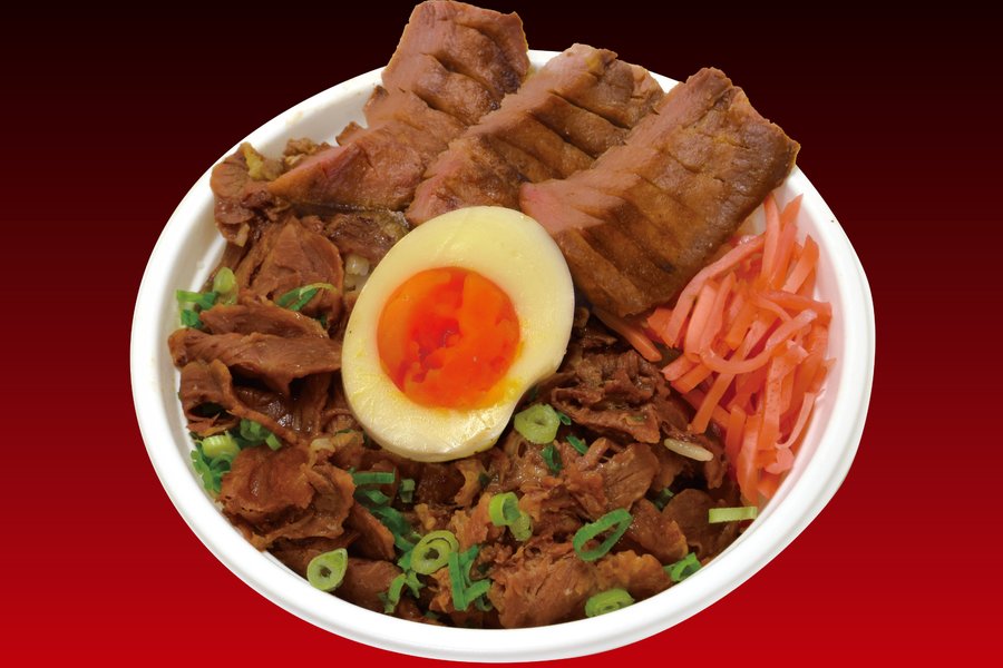 牛たん贅沢W丼